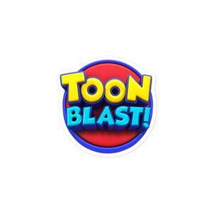Toon Blast Logo Sticker