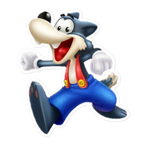 Toon Blast Wally Wolf Sticker